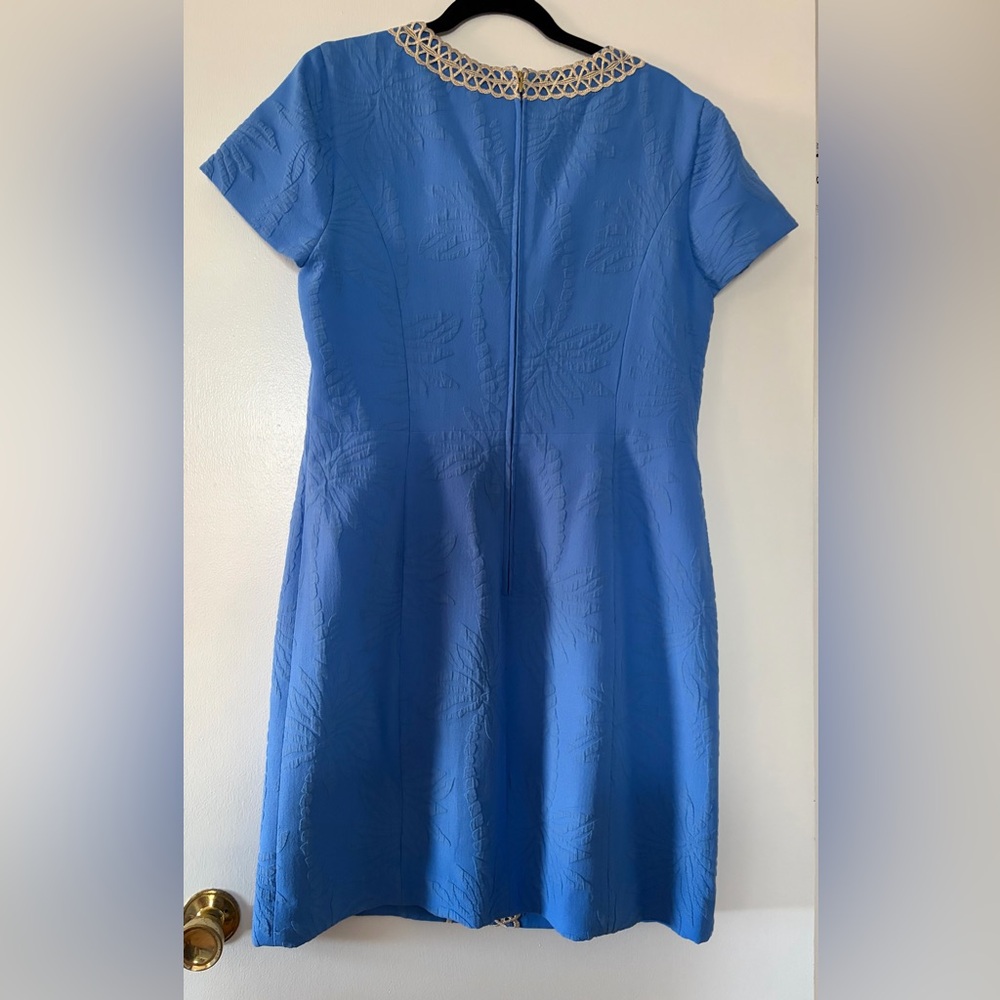 NWT Lilly Pulitzer Arie Stretch Shift - 14 - Bennett Blue - Picture 3 of 4